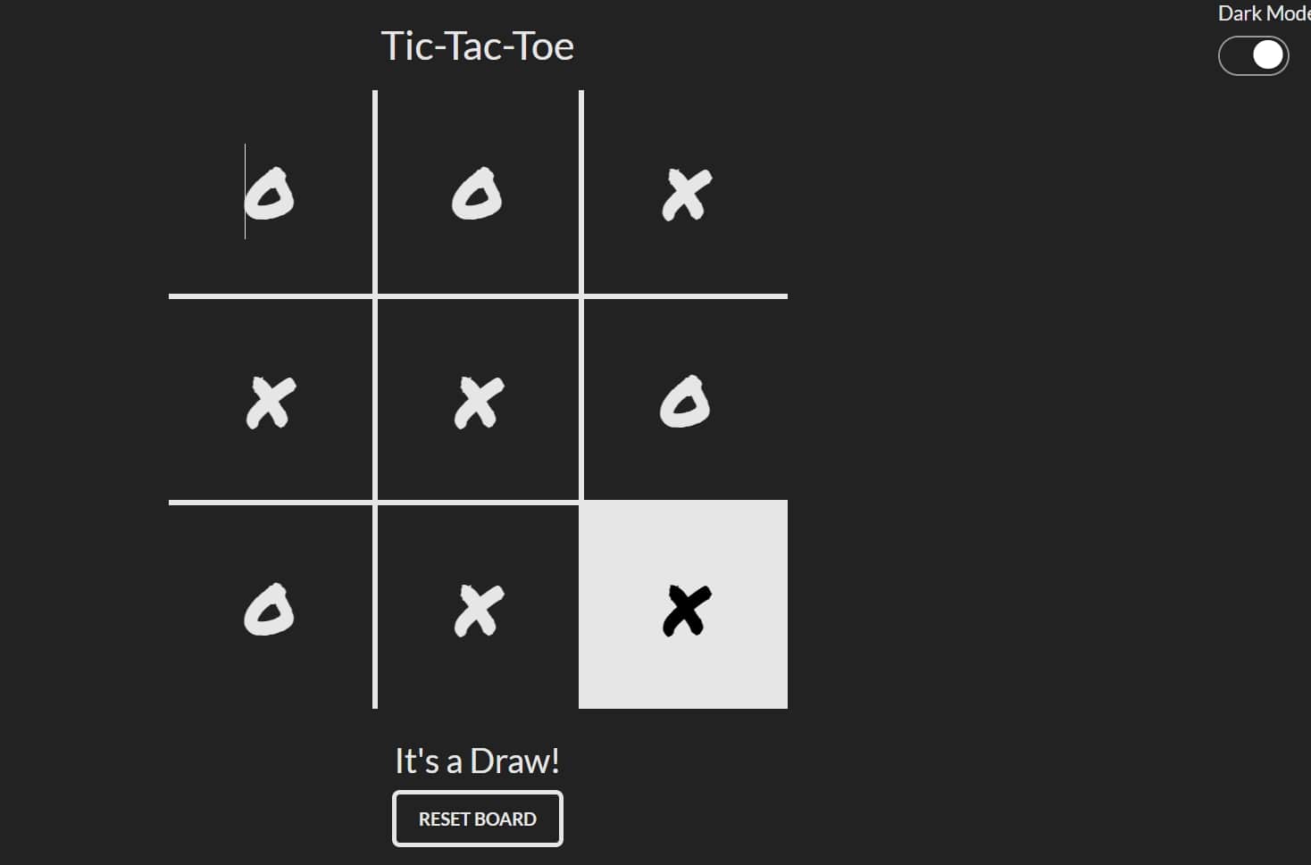 TicTacToe Website